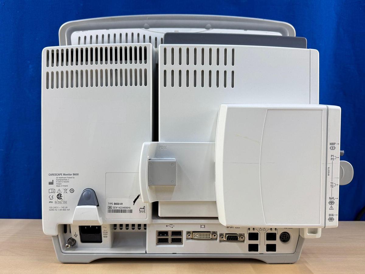 Used GE B 650 Anesthesia Patient Monitor  YOM: 2014 