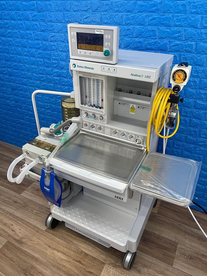 Used GE Datex Ohmeda Aestiva/5 MRI YOM: 2013 SN: AMTT02084