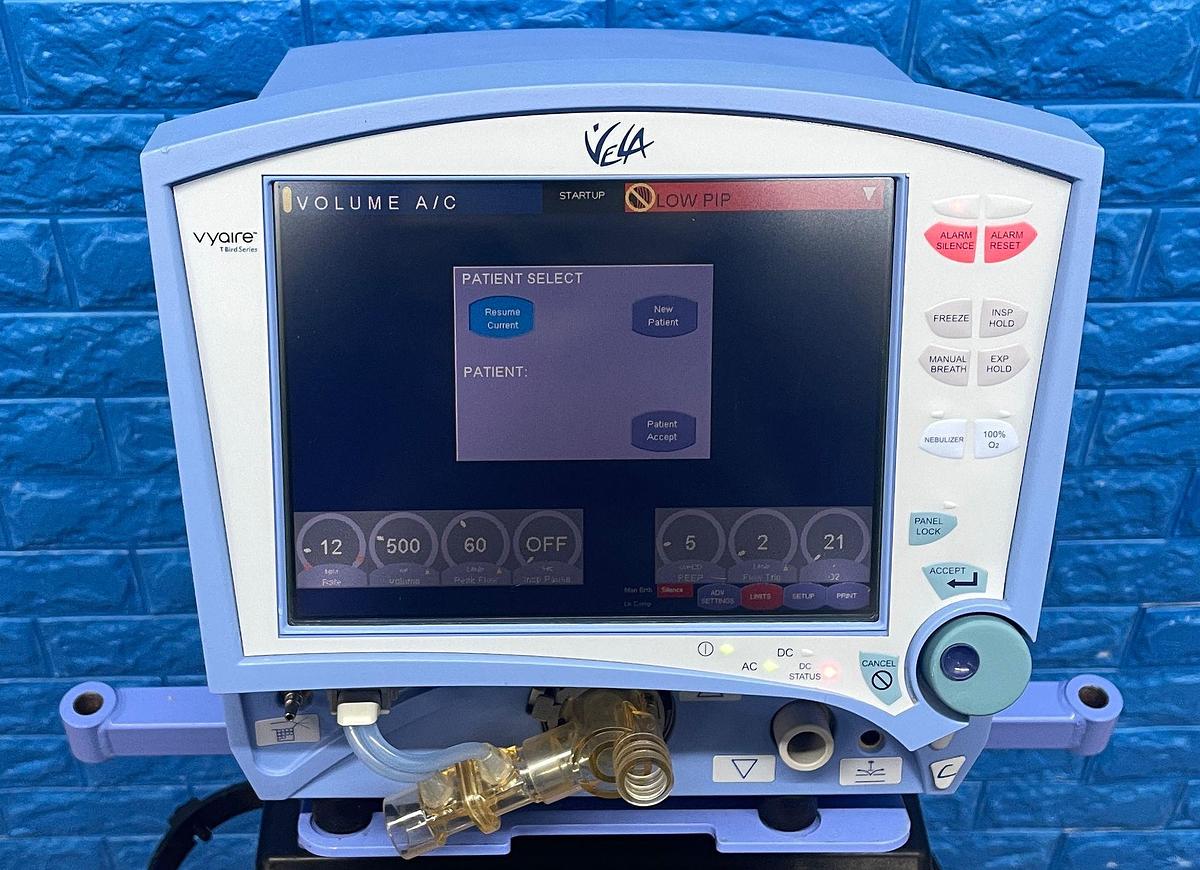 Used VELA T Bird Ventilator