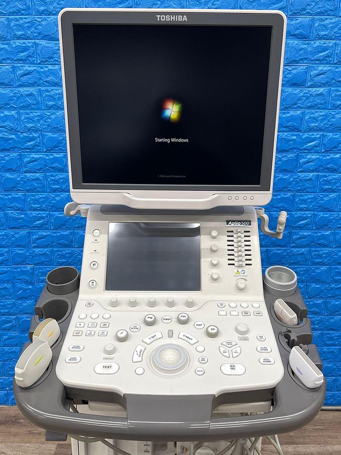 Used -Toshiba Ultrasound Aplio 500 YOM: 2015