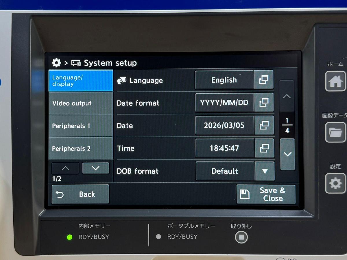 Used Olympus Evis X1 CV-1500 Endoscopy Processor YOM: 2021 