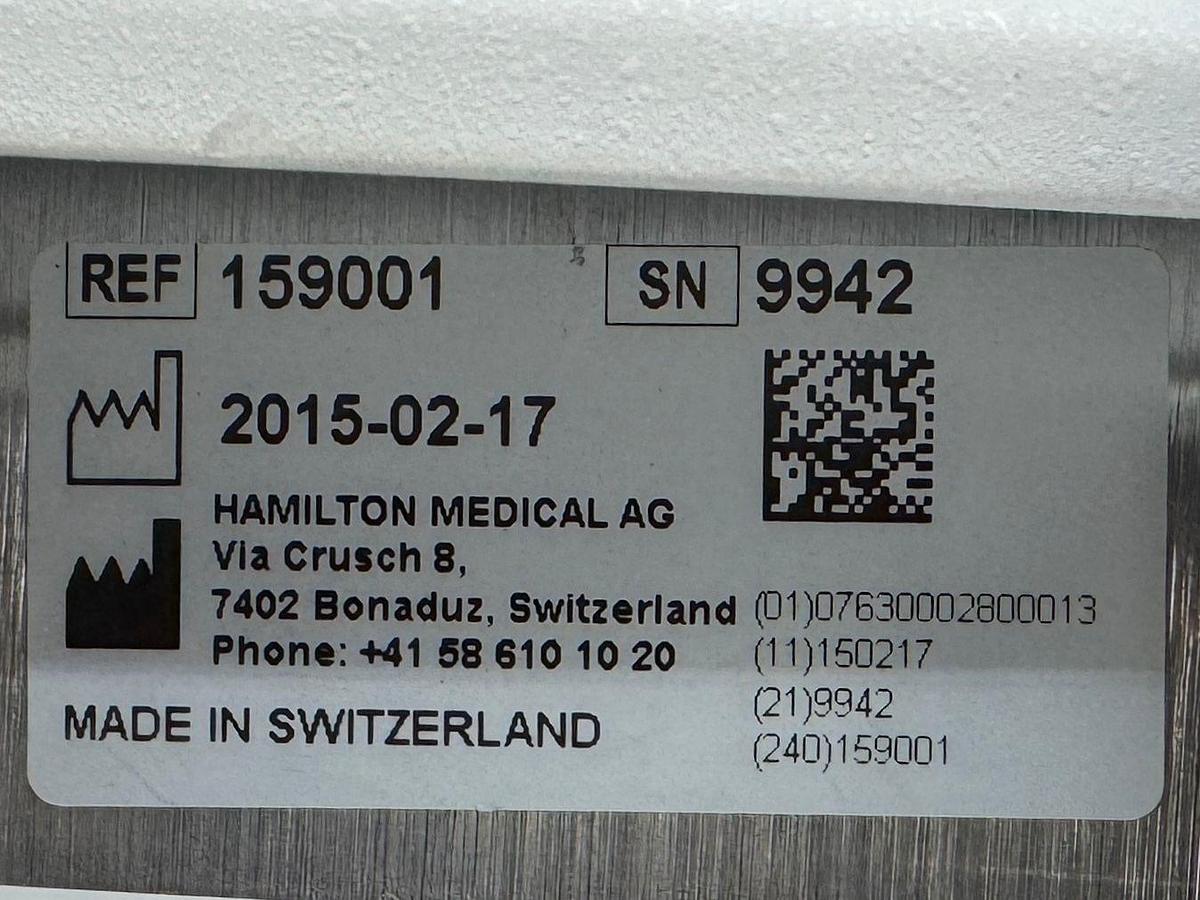 Used Hamilton G5 Ventilator  Hours: 48476 YOM: 2015 