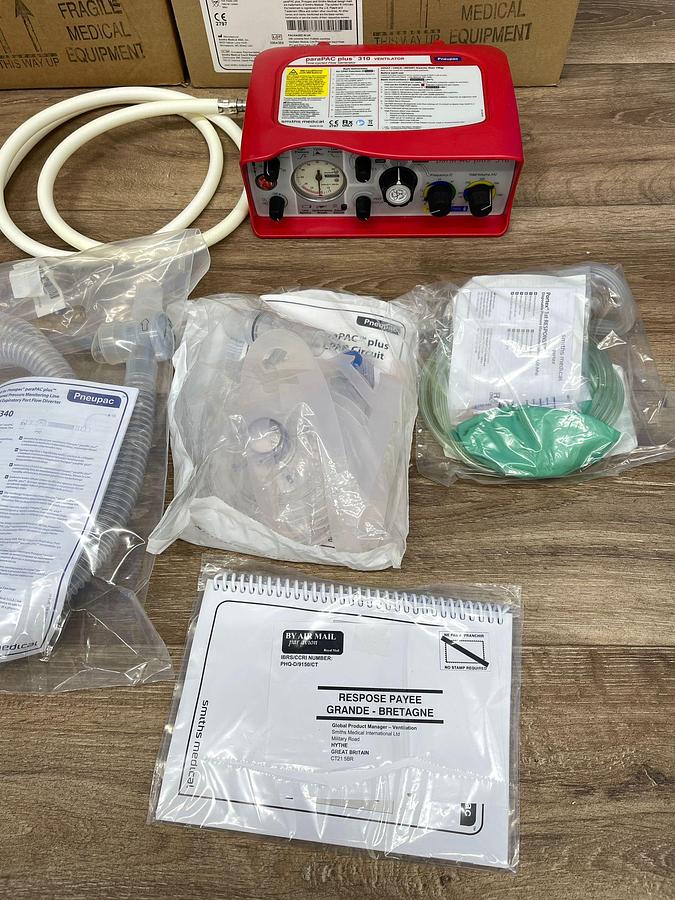 Pneupac ParaPac plus 310 Ventilator
