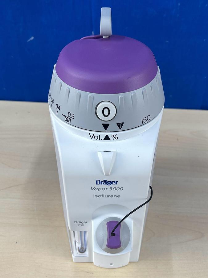 Used Dräger Isoflurane 3000 Vaporiser