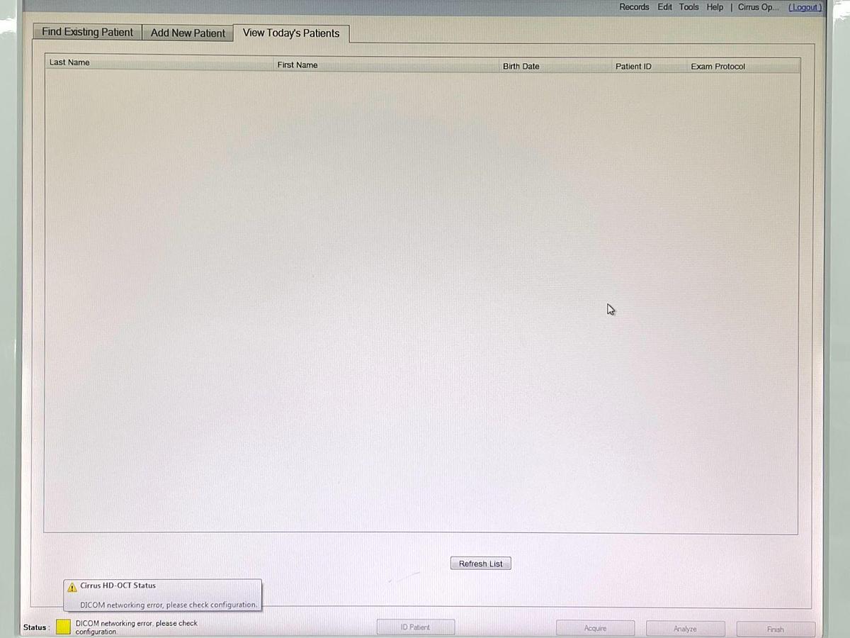 Used Zeiss CIRRUS HD OCT 5000 YOM: 2017