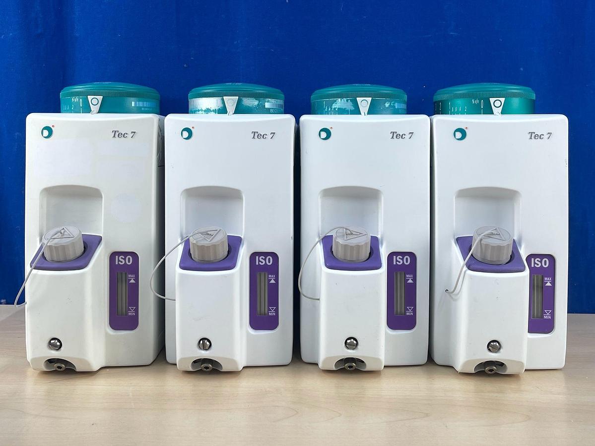 Used GE Datex-Ohmeda Tec 7 Isoflurane Vaporiser