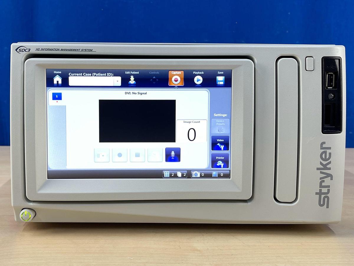 Used Stryker SDC3 HD Information Management System