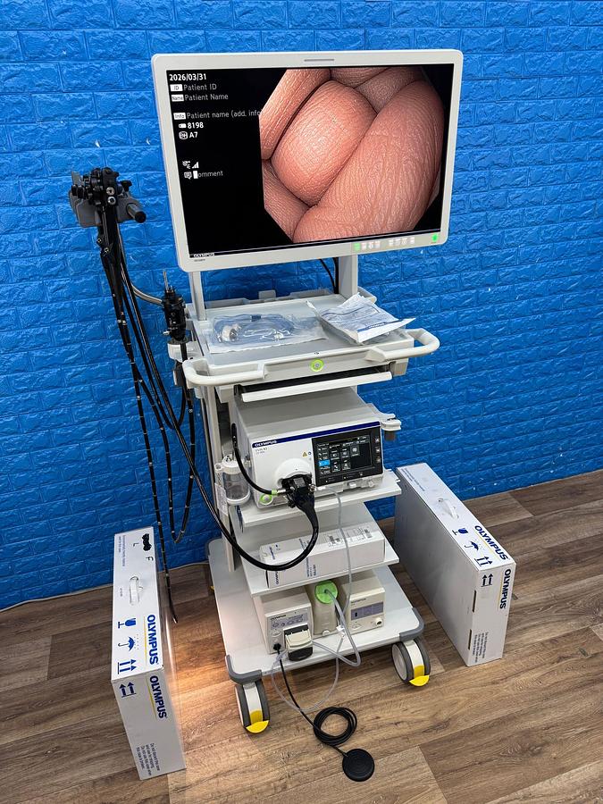 OLYMPUS-Evis-X1-CV-1500-Endoscopy-Tower 