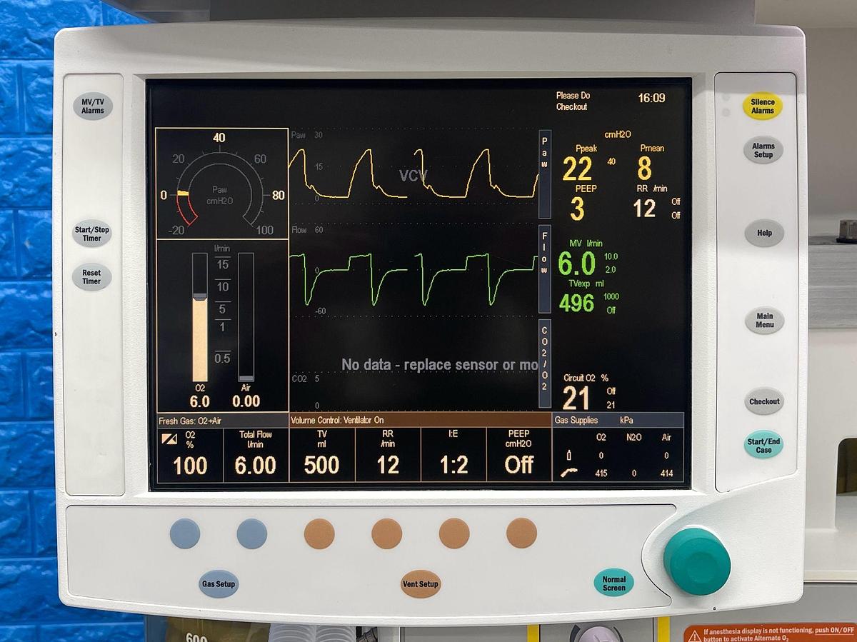 Used GE Datex-Ohmeda S/5 Anesthesia  YOM: 2008