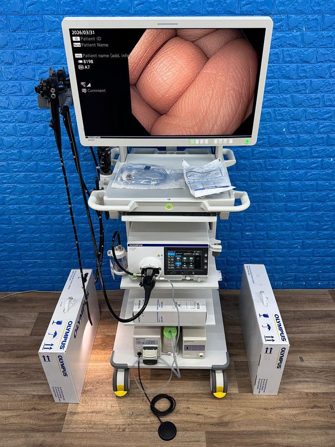 OLYMPUS-Evis-X1-CV-1500-Endoscopy-Tower 
