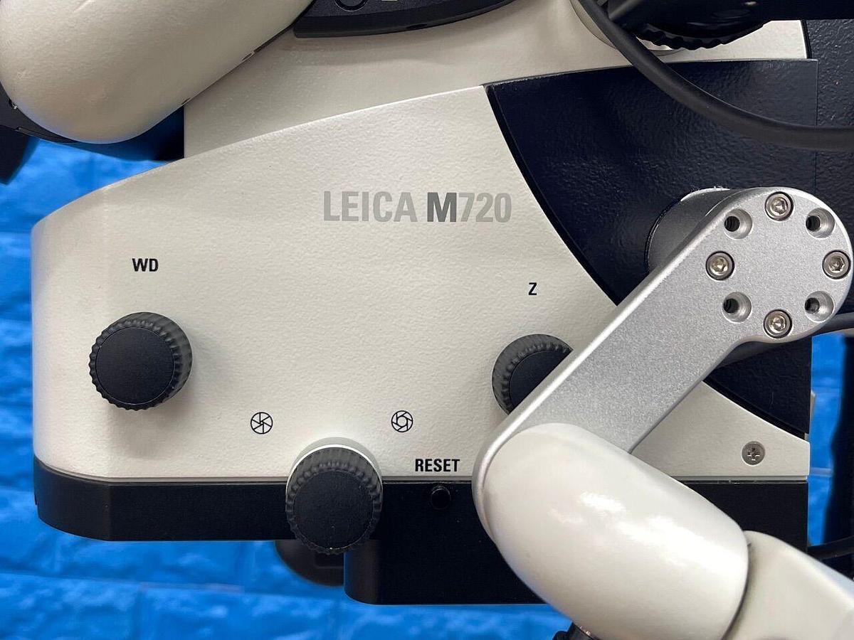 Used LEICA M720 OH5 Neuro Spinal Surgical Fluorescence Microscope