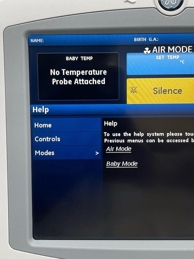 Used GE Giraffe YOM: 2018 Infant Incubator