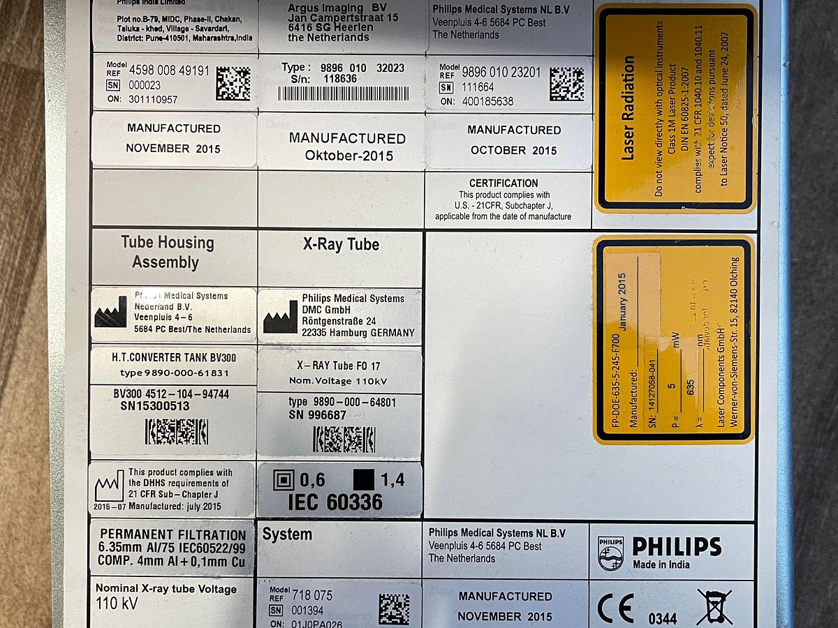Used Philips BV Endura YOM: 2015