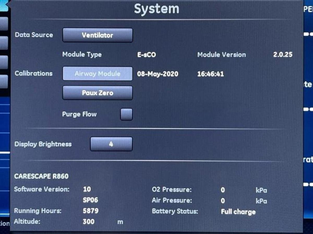 Used 2020 - GE Carescape R860