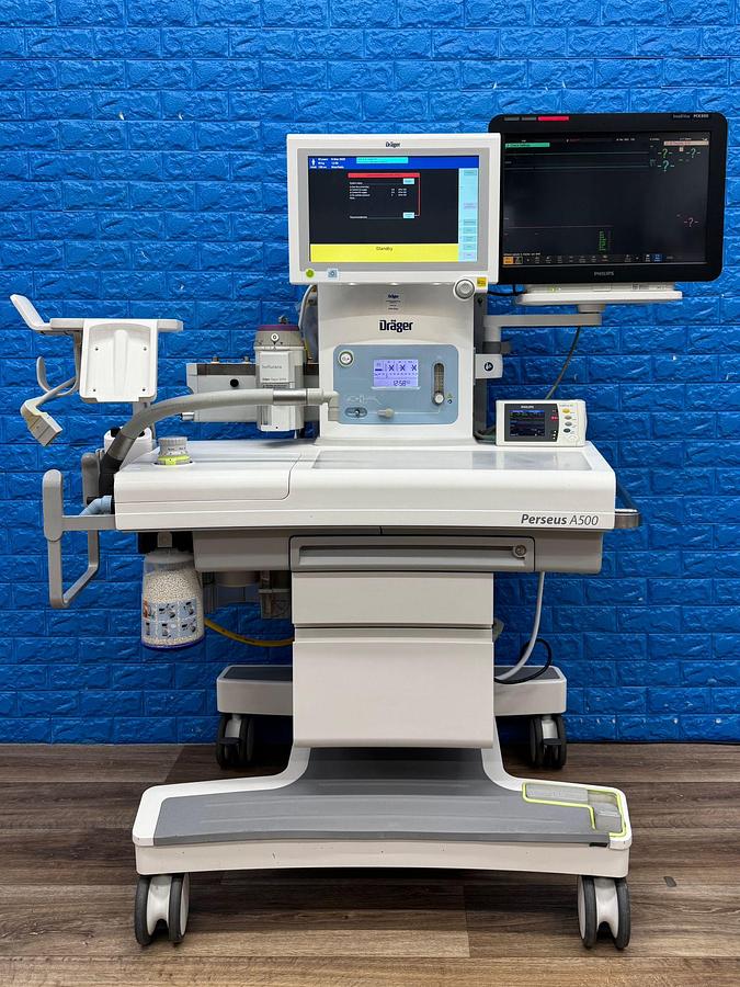 Used Dräger Perseus A500 Anesthesia YOM: 2015 