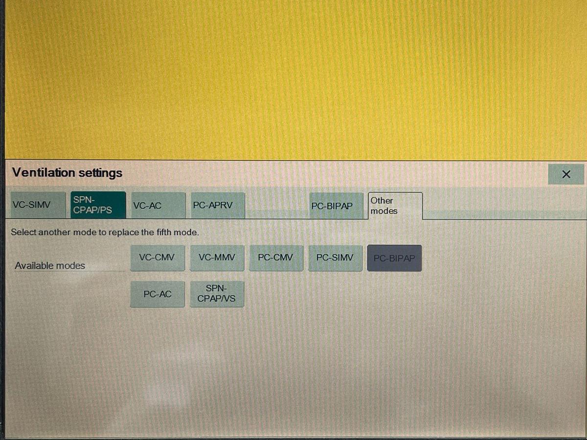 Used DRAEGER Evita Infinity V500 Ventilator YOM: 2017