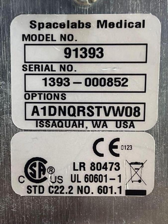 Used - SPACELABS XPREZZON 91393