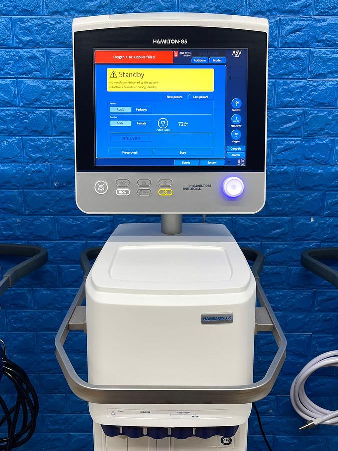 Used Hamilton G5 Ventilator YOM: 2020