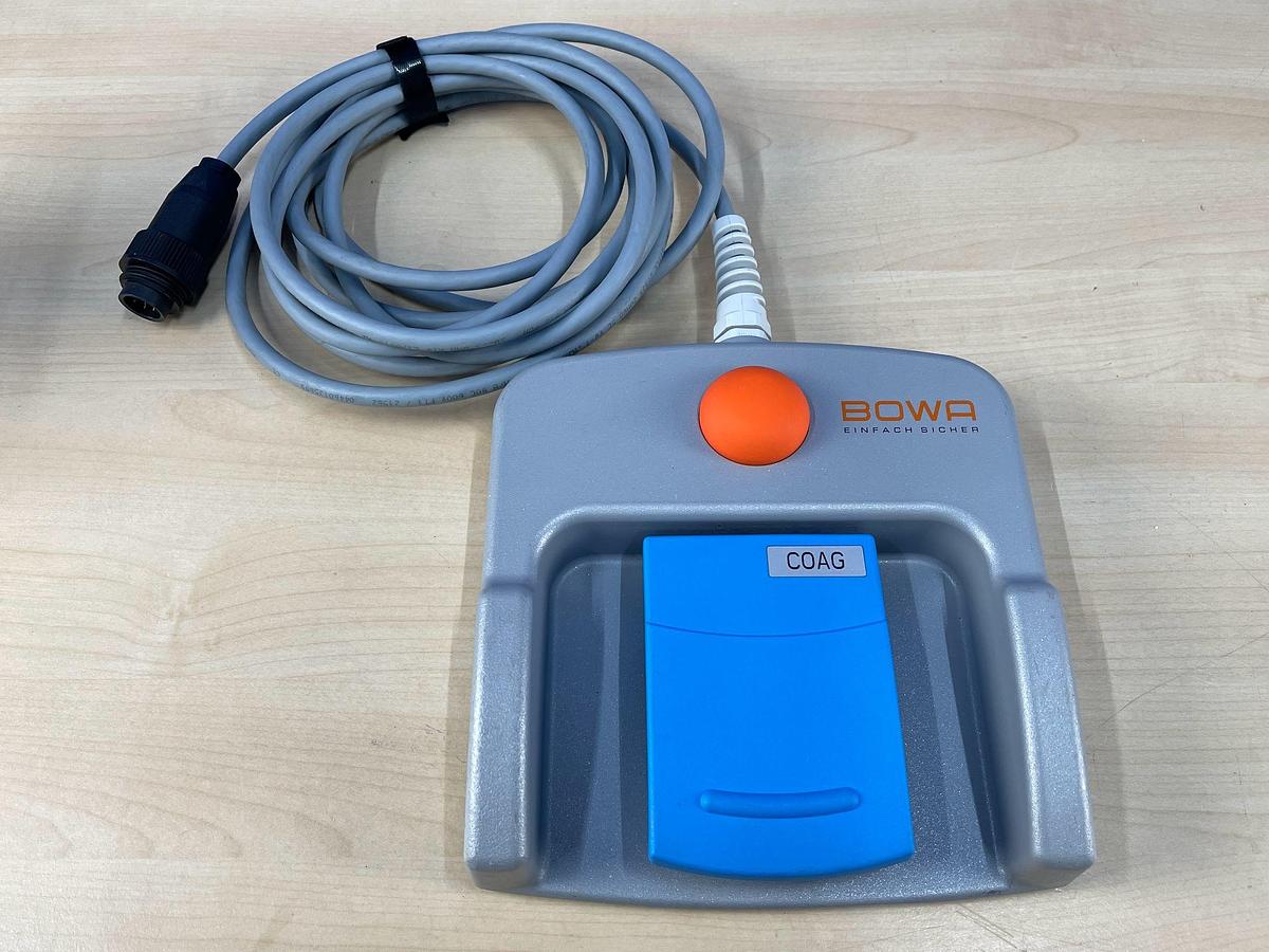 Used Bowa Einfsch Sicher Foot switch, RF: 901-011.