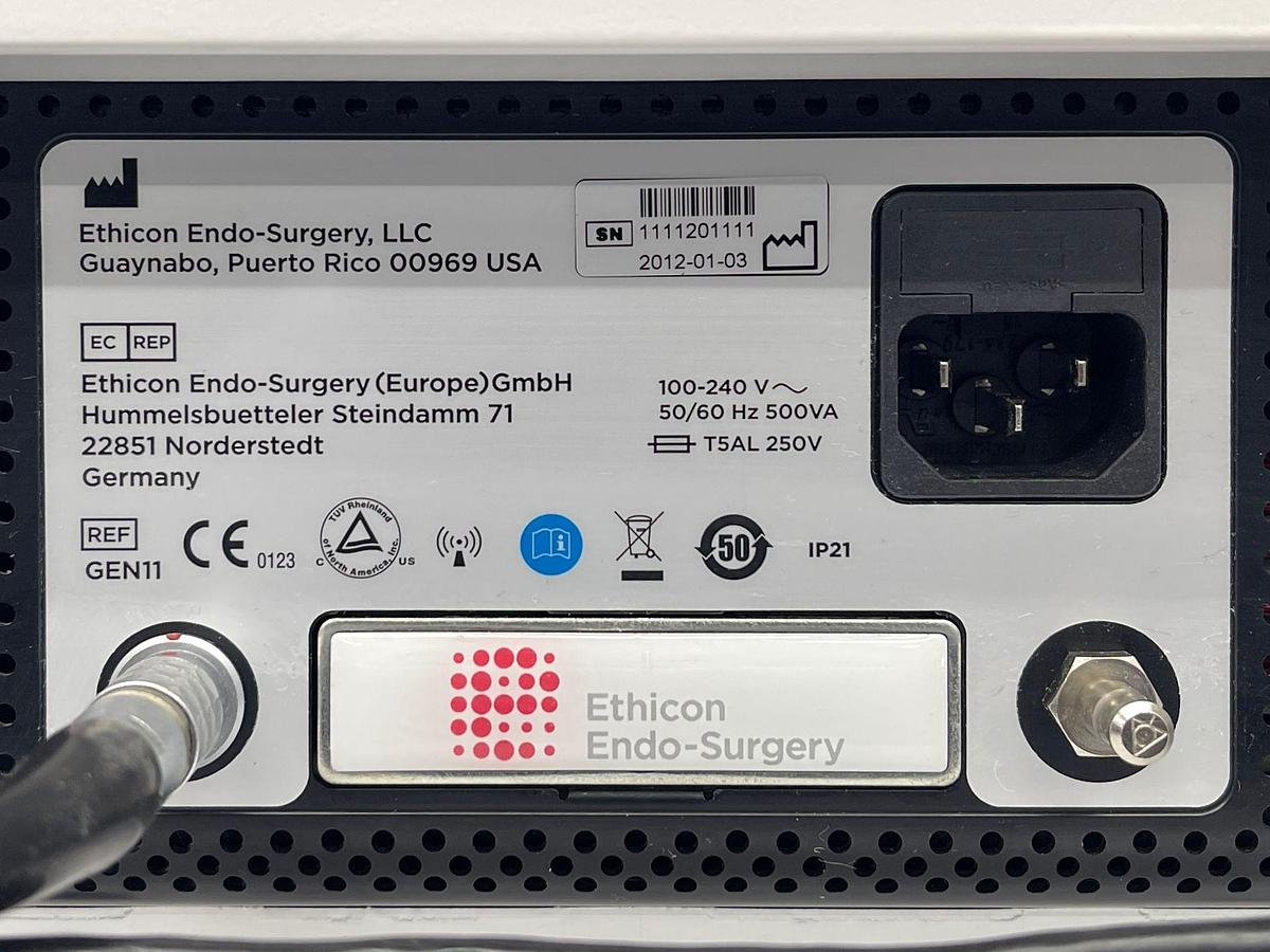 Used  Ethicon GEN 11 YOM: 2012  With 2 Hand piece  -1 Ethicon Enseal  -1 Ethicon Harmonic  Unlimited Uses