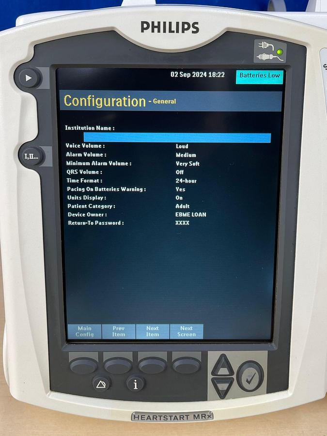 Used Philips HeartStart MRX YOM: 2007