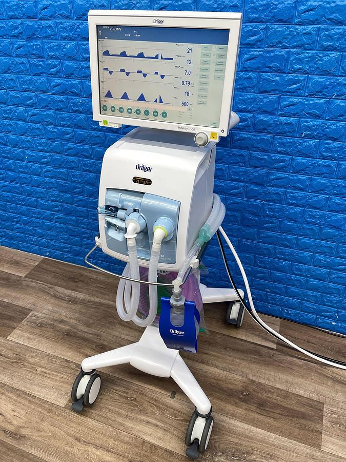 Used Dräger Evita InfinityV500 Ventilator, YOM: 2014
