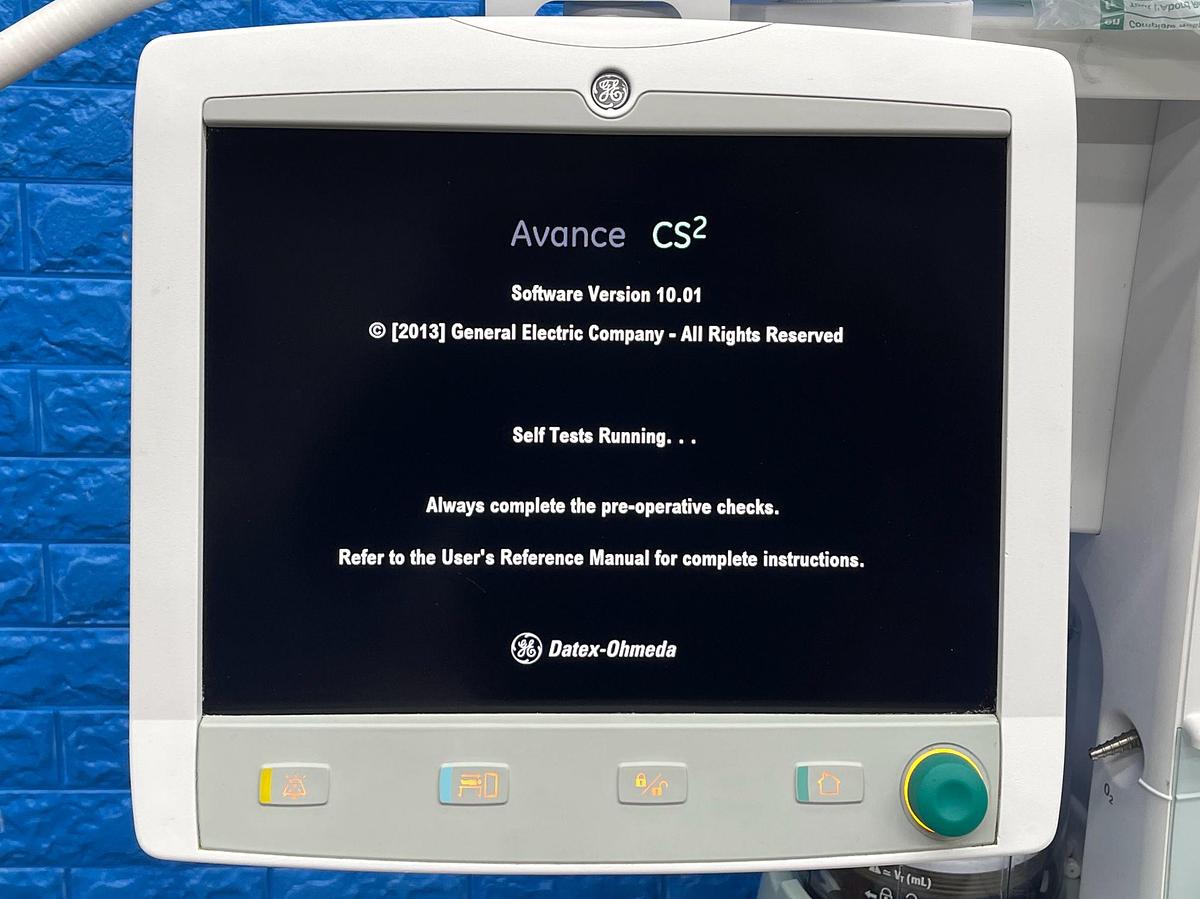 Used GE Avance CS2 Anesthesia, YOM: 2014