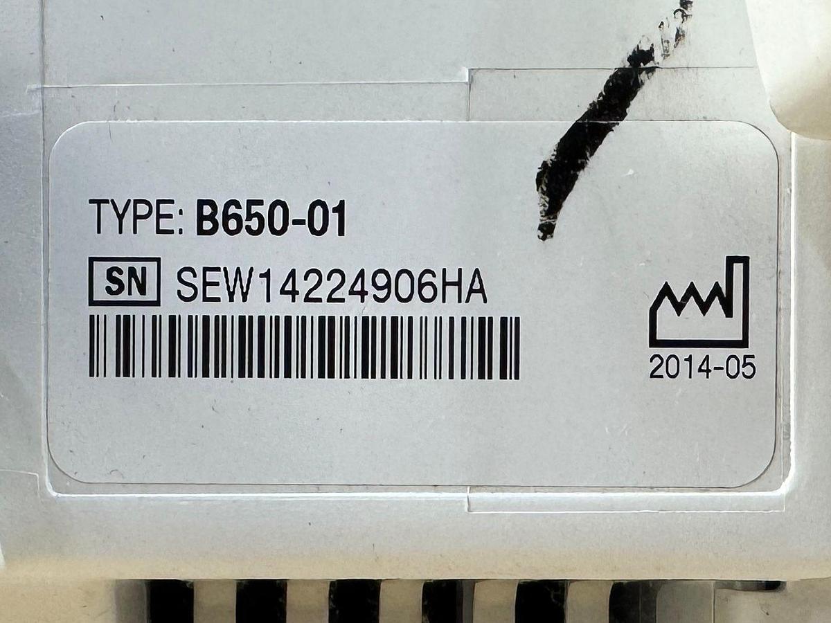 Used GE B 650 Anesthesia Patient Monitor  YOM: 2014 