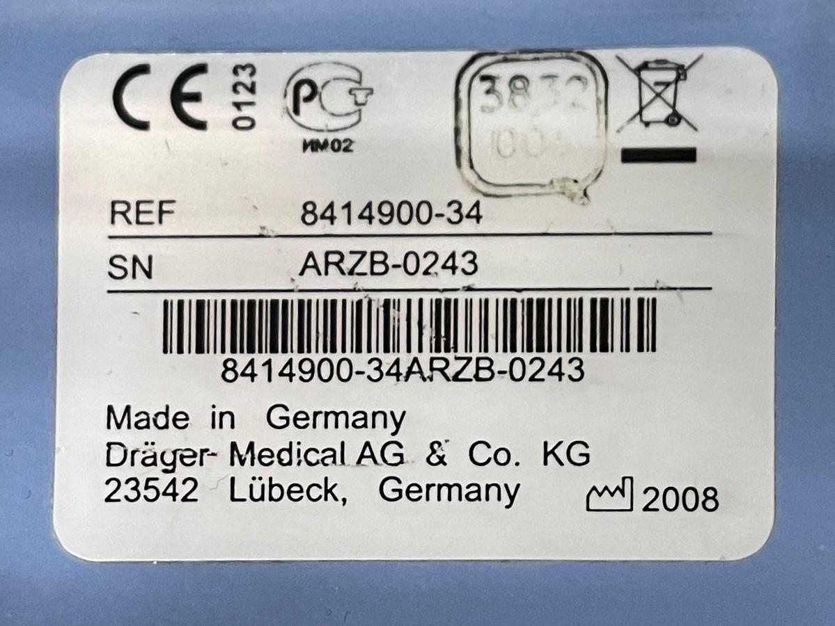 Used Drager Evita XL Ventilator YOM: 2008