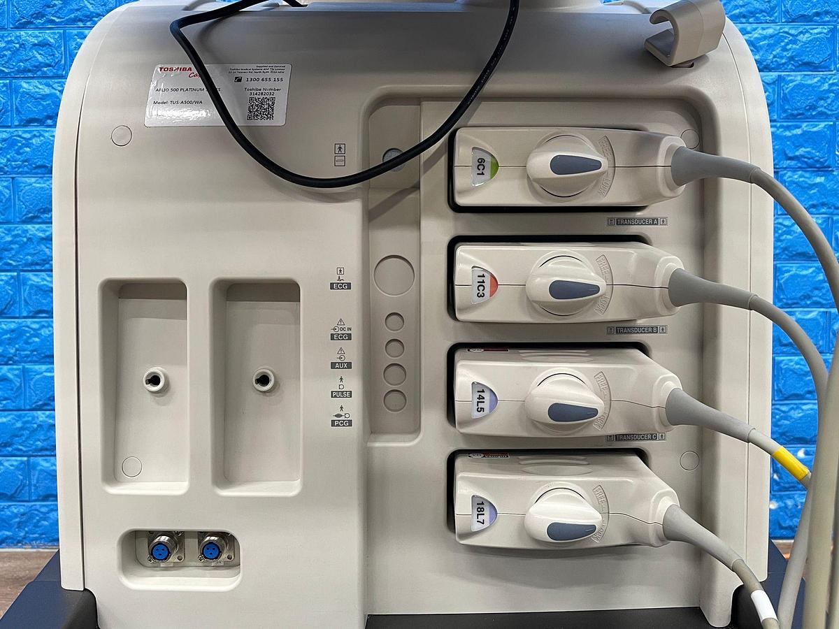 Used Toshiba Ultrasound Aplio 500 YOM: 2015