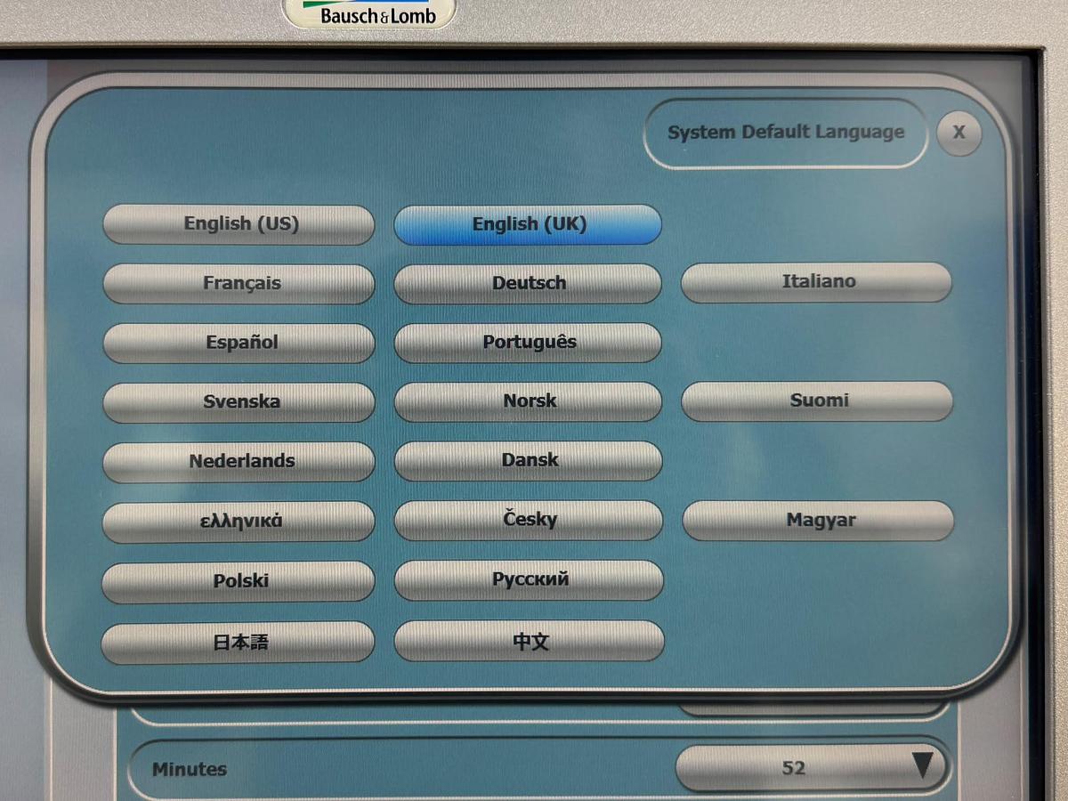 Used Bausch & Lomb Stellaris REF: BL11110 100027066 YOM: 2014 