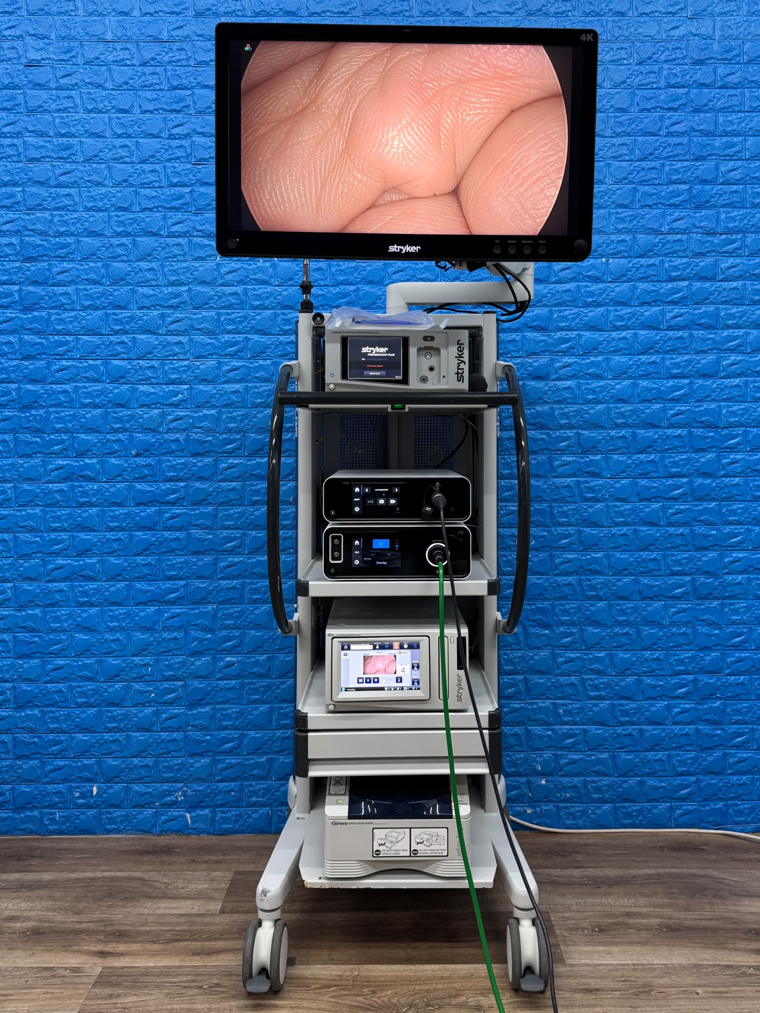 Used Stryker 1688 4K Laparoscopy Tower  