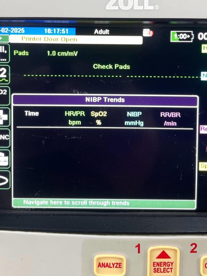 Used Zoll Defibrillator