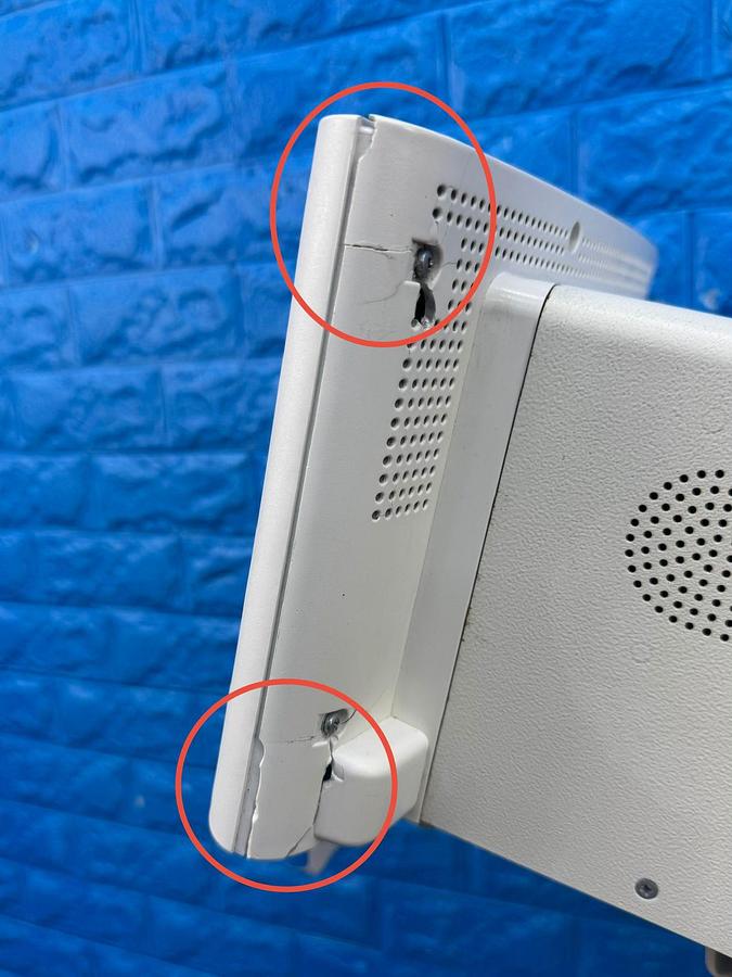 Used Huntleigh Sonicaid FM 800 Encore ECG SN: 751CX0401627-15 Include sonicaid IPX7 US Probe 