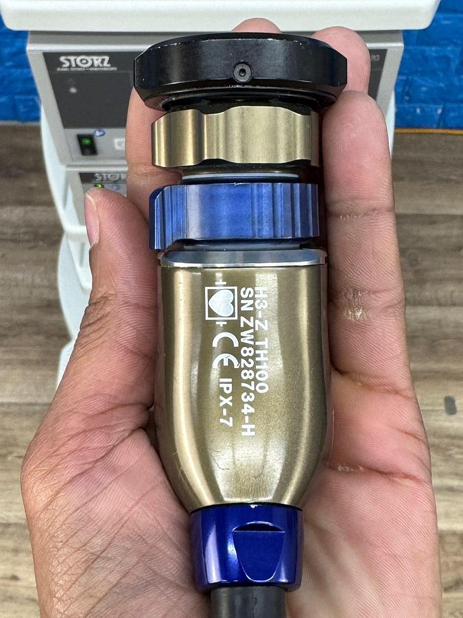 Used Karl Storz Spies Tower: -LCD Monitor 26 Inch  -Aida Monitor 19 Inch Touch Screen -Endoflator with Hose  -Keyboard -Camera Head H3-Z Spies S Full HD TH100  -Aida Control WD 200 -Xenon 300 Light source  -Spies S TC200/TC300 -Sony Printer