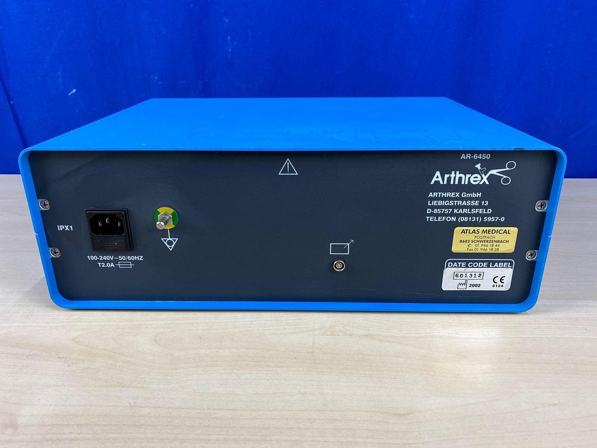 Used Arthrex pump SN: 601312 YOM: 2002