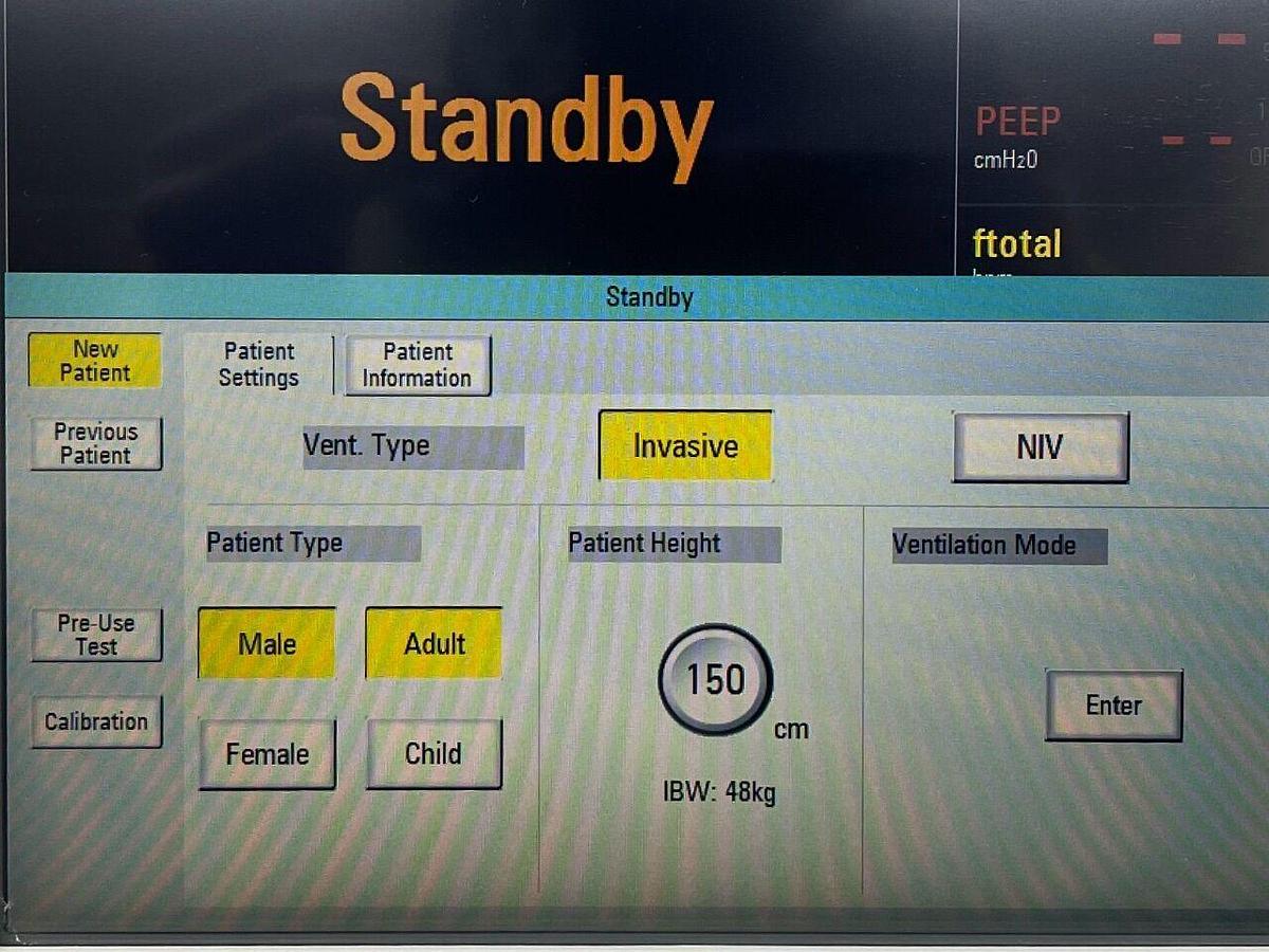 Used AEONMED Ventilator VG 70, YOM