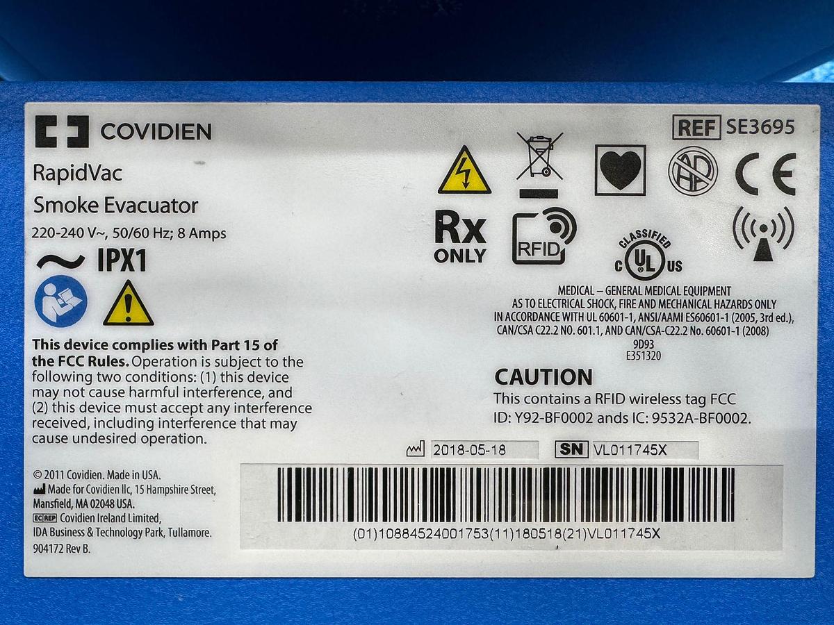 Used Covidien Valleylab FT10 YOM: 2018