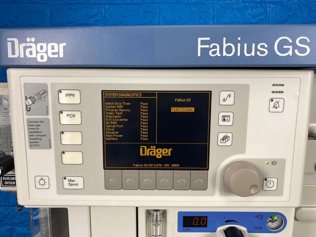Used Dräger Fabius GS YOM: 2005.