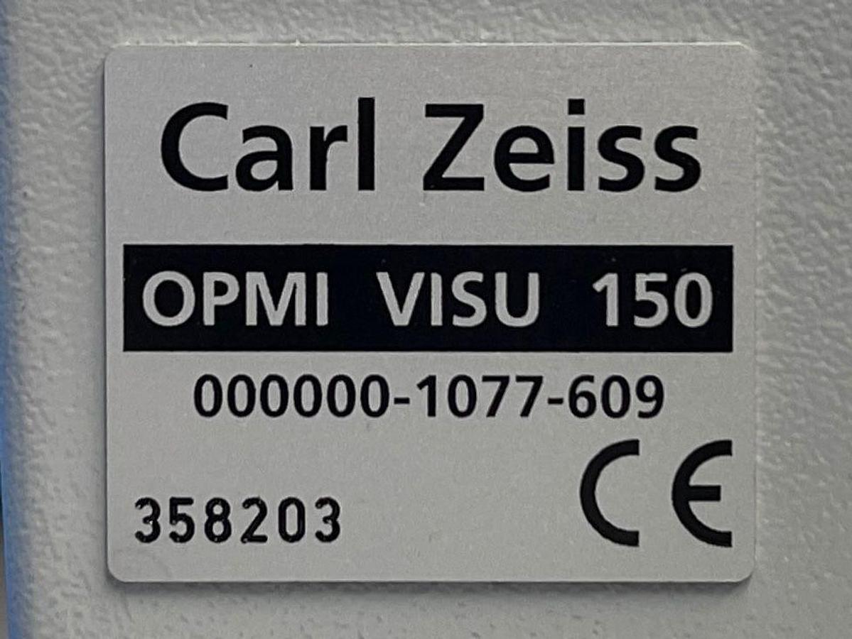 Used CARL ZEISS S7 Microscope OPMI VISU 150 Opthalmology