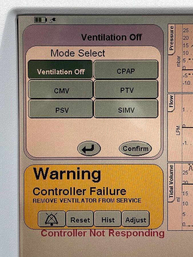 Used SLE 4000 Ventilator