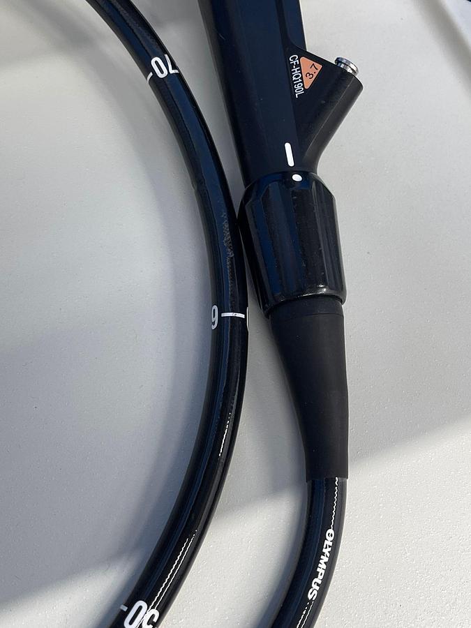 Used Olympus CV-190 with CLV-190 Endoscopy Tower 