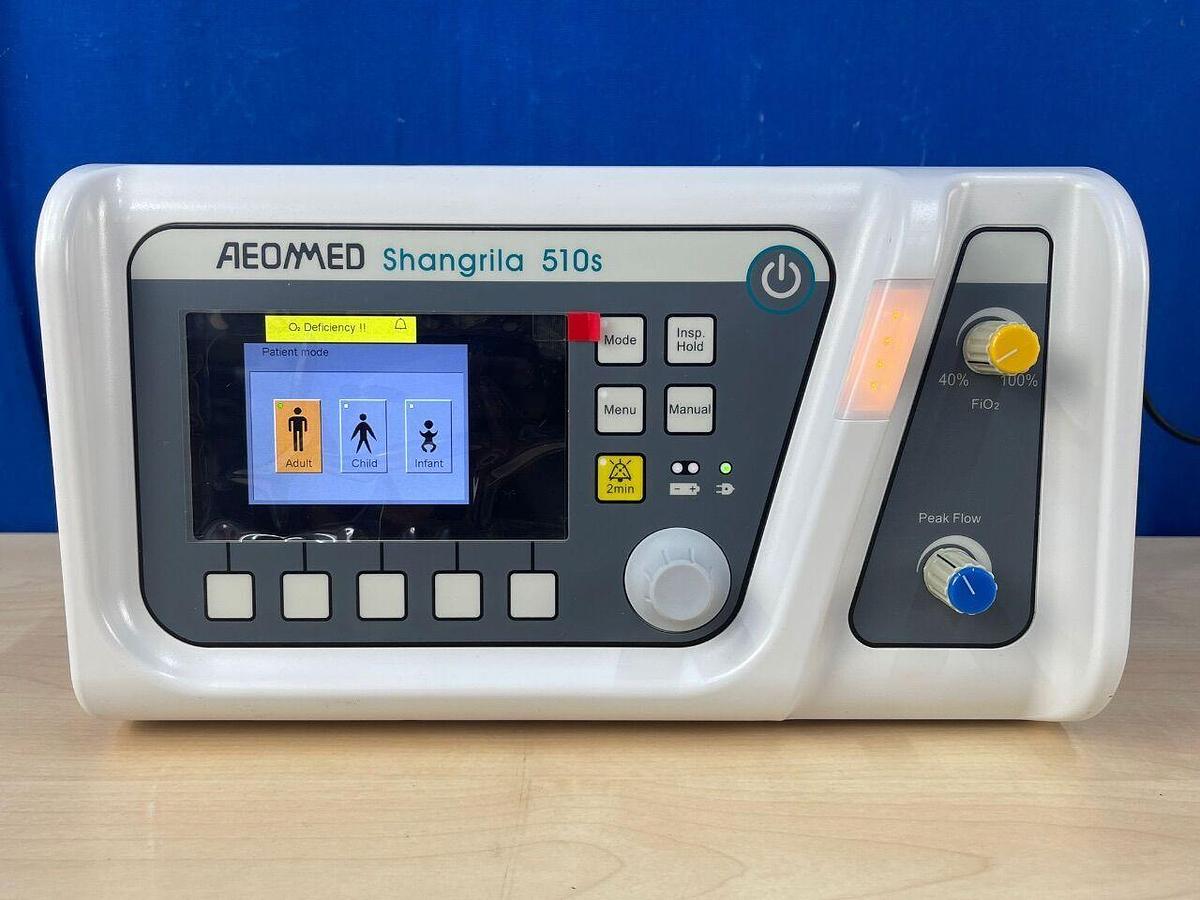 Used AEONMED Shangrila 510s Ventilator YOM