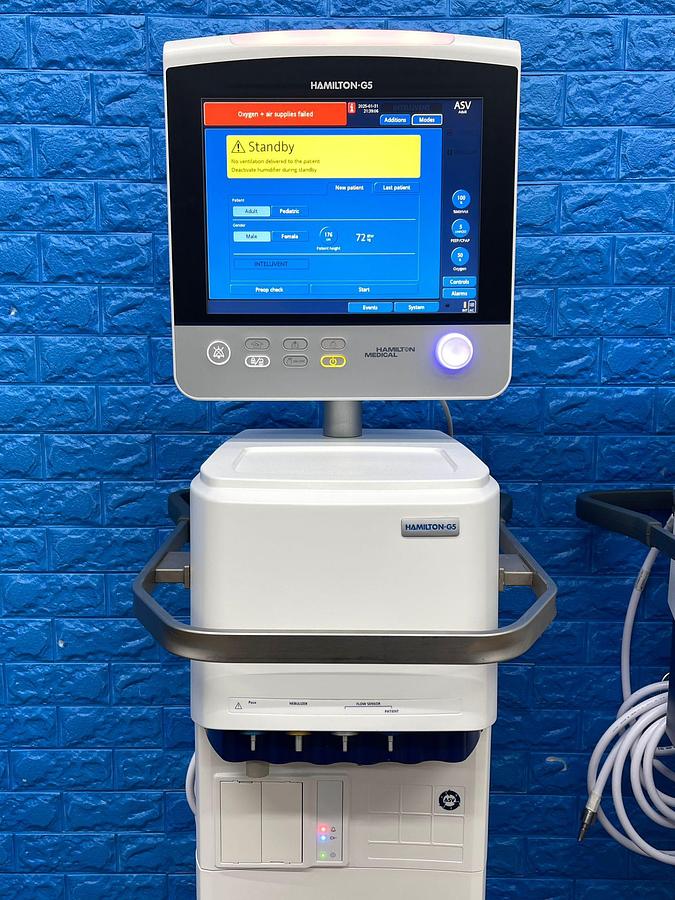 Used Hamilton G5 Ventilator YOM: 2020, YOM: 2020
