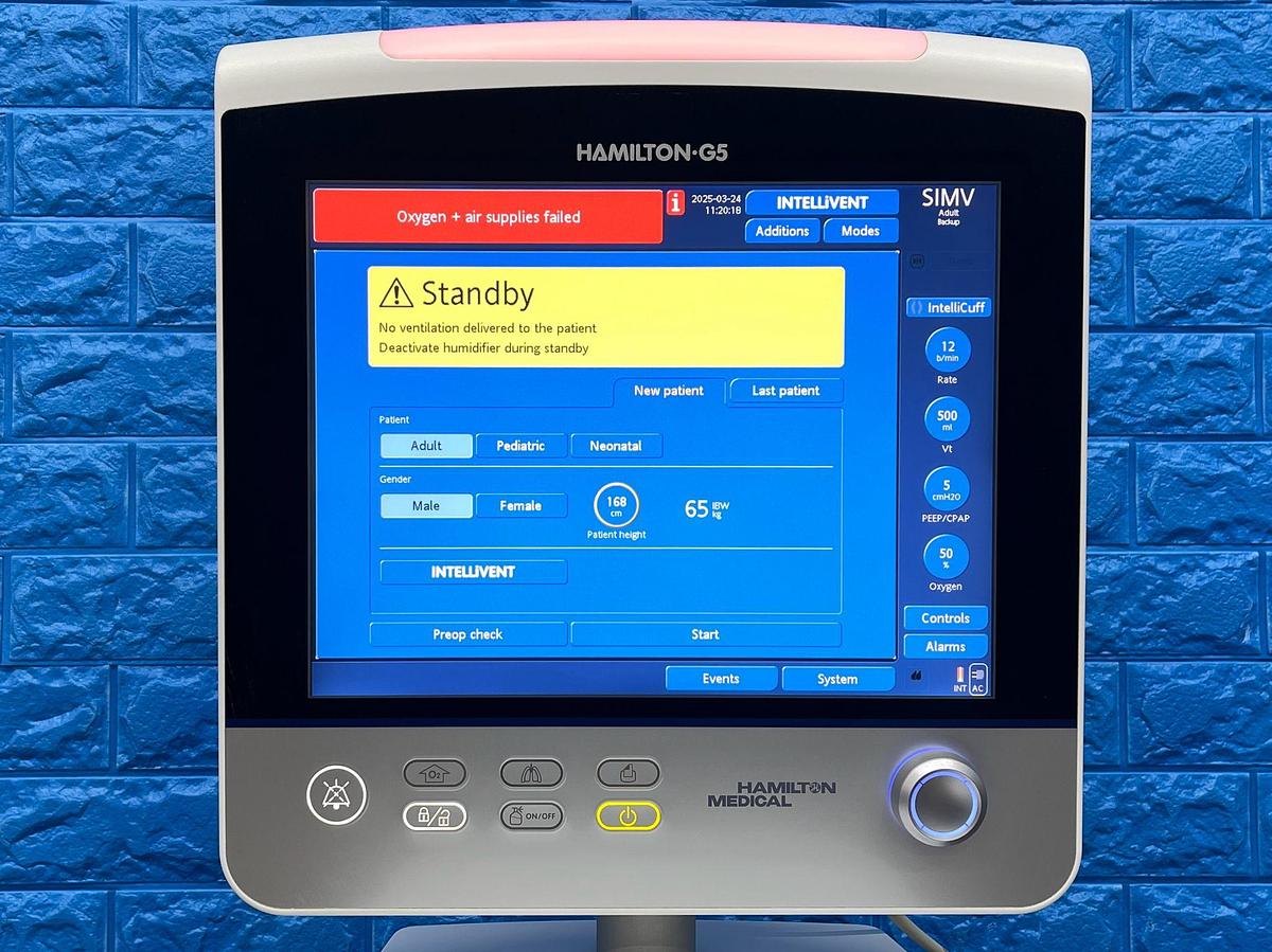 Used HAMILTON S1 Ventilator with Neonatal, Peads and Adult option YOM: 2013