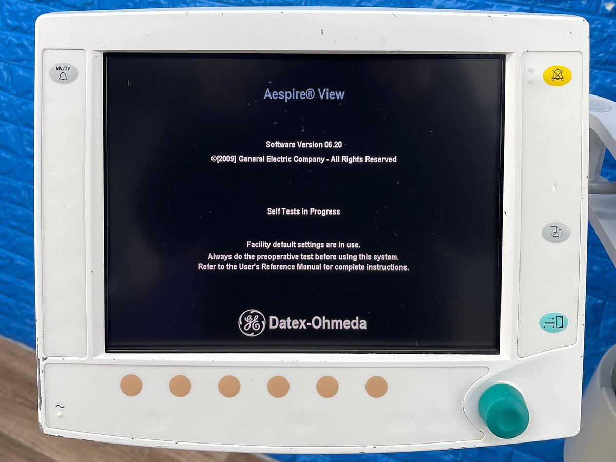 Used GE Datex-Ohmeda Aespire View, YOM: 2012