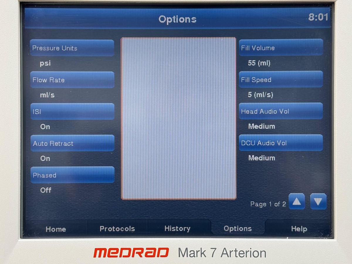 Used Bayer Medrad Mark 7 Arterion Injector YOM: 2017