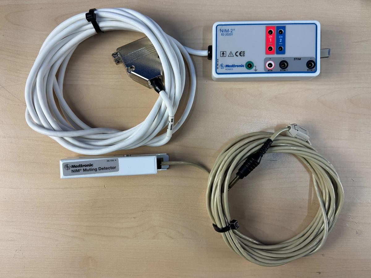 Used Medtronic NIM-Response 3.0 REF: 8253002 Include Medtronic NIM-Response 3.0 REF: 8253075 Medtronic Xomed NIM-2 REF: 82-20201 Nim Muting Detector REF: 68L1204 A