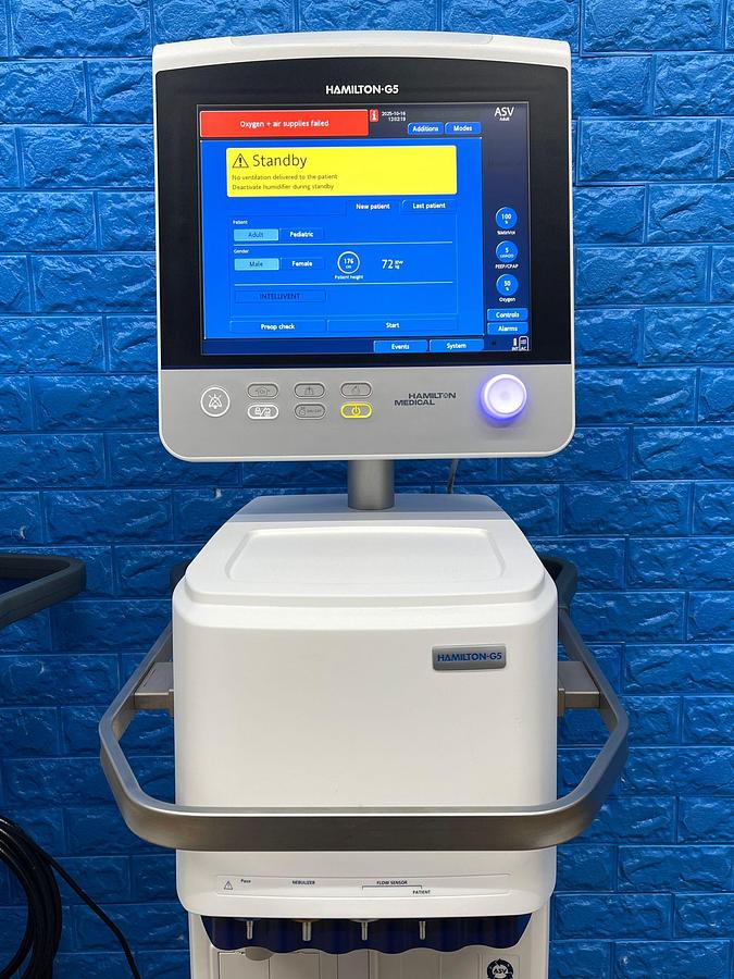 Used Hamilton G5 Ventilator YOM: 2020
