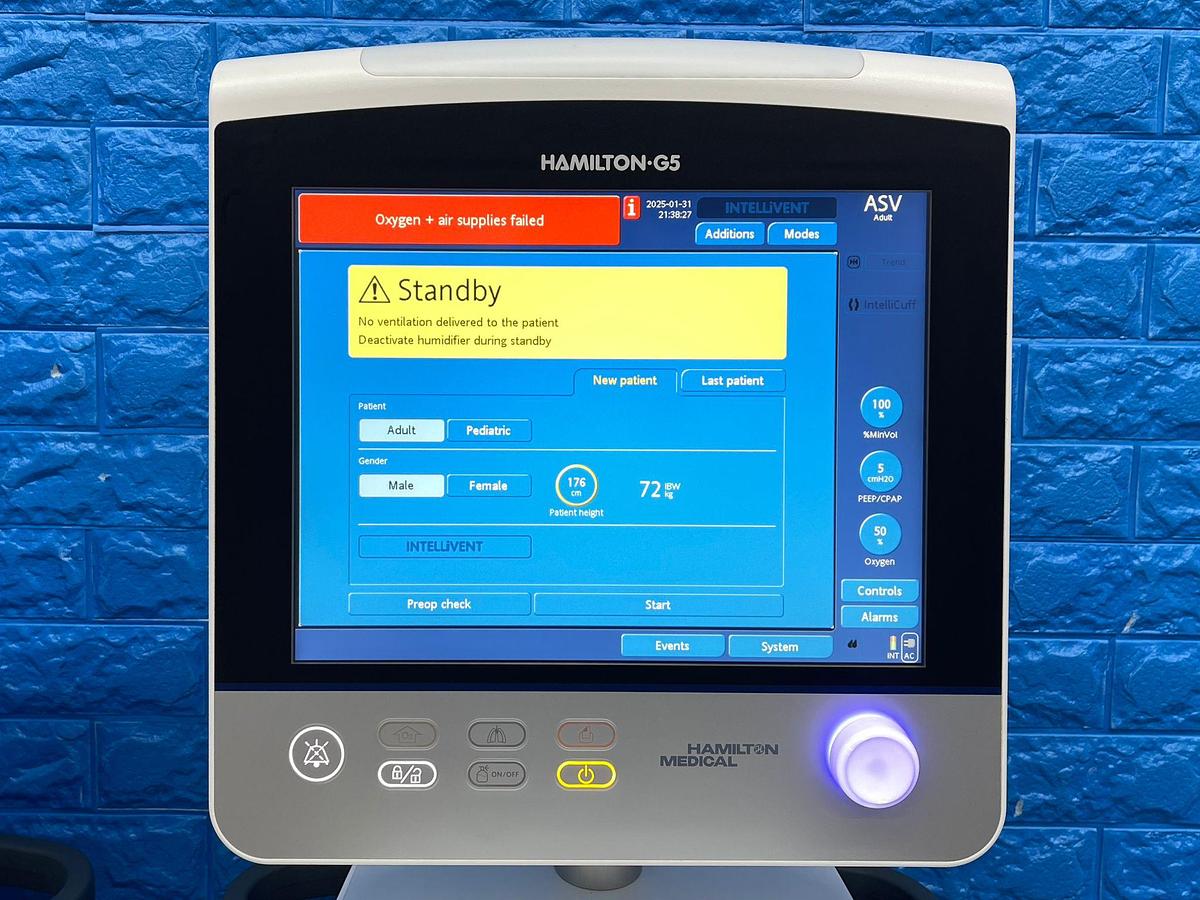 Used Hamilton G5 Ventilator YOM: 2020, YOM: 2020